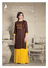 KAYA BLUEBERRY VOL 4 CATALOGUE REYON CASUAL WEAR KURTI COLLECTION WHOLESALE DEALER SUPPLIER (3)