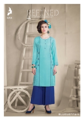 KAYA BLUEBERRY VOL 4 CATALOGUE REYON CASUAL WEAR KURTI COLLECTION WHOLESALE DEALER SUPPLIER (4)