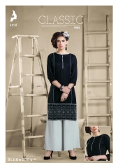 KAYA BLUEBERRY VOL 4 CATALOGUE REYON CASUAL WEAR KURTI COLLECTION WHOLESALE DEALER SUPPLIER (8)