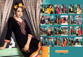 KAYA BY ORANGE VOL 4 FANCY RAYON CASUAL WEAR KURTI COLLECTION WHOLESALE SURAT BEST RATE BY GOSIYA EXPORTS (12)