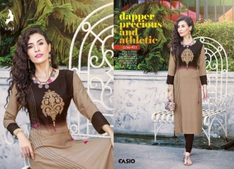 KAYA CASIO CATALOG RAYON EMBROIDERED WORKS PARTY WEAR KURTIS WHOLESALE SUPPLIER BEST RATE BY GOSIYA EXPORTS SURAT (3)
