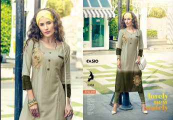 KAYA CASIO CATALOG RAYON EMBROIDERED WORKS PARTY WEAR KURTIS WHOLESALE SUPPLIER BEST RATE BY GOSIYA EXPORTS SURAT (4)