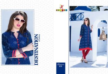 KERSOM BY BLOSSOM VOL 1 CASUAL WEAR RAYON PRINTED KURTI COLLECTION WHOLESALE BEST RAET BY GOSIYA EXPORTS SURAT (20)