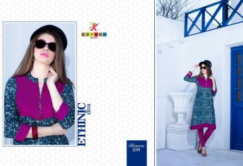 KERSOM BY BLOSSOM VOL 1 CASUAL WEAR RAYON PRINTED KURTI COLLECTION WHOLESALE BEST RAET BY GOSIYA EXPORTS SURAT (23)