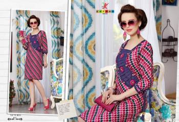 KERSOM VICTORIA CATALOGUE COTTON PRINTED CASUAL WEAR KURTI COLLECTION WHOLESALE BEST RAET BY GOSIYA EXPORTS SURAT (3)