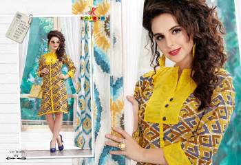 KERSOM VICTORIA CATALOGUE COTTON PRINTED CASUAL WEAR KURTI COLLECTION WHOLESALE BEST RAET BY GOSIYA EXPORTS SURAT (7)