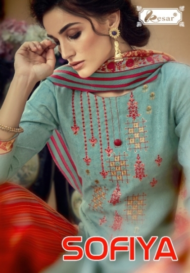 KESAR PRESENT SOFIYA PASHMINA PATTERN DIGITAL PRINT SALWAR SUIT WHOLESALE DEALER BEST RATE BY GOSIYA EXPORTS SURAT (7)