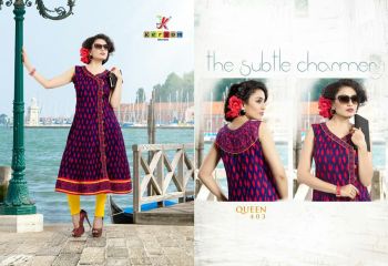 KESROM BY QUEEN VOL 4 CAMBRIC KURTI WHOLESALE BEST RATE SURAT BY KERSOM (3)