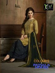 KESSI FABRICS COLOURS BY PATIYALA HOUSE VOL 4 CATALOGUE WHOLESLAE BEST RATE BY GOSIYA EXPORTS SURAT (1)