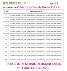 KESSI FABRICS COLOURS BY PATIYALA HOUSE VOL 4 CATALOGUE WHOLESLAE BEST RATE BY GOSIYA EXPORTS SURAT (14)