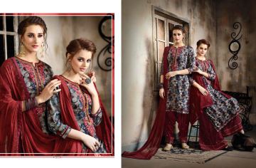 KESSI FABRICS COLOURS BY PATIYALA HOUSE VOL 5 COTTON EMBROIDERED PATIYALA SALWAR KAMEEZ (3)