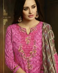 KESSI FABRICS ELLIZA COTTON EMBROIDERED SUITS WHOLESALE SURAT ONLINE BEST RATE BY GOSIYA EXPORTS SURAT