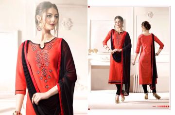 KESSI FABRICS GOLDEN PEARL VOL 3 COTTON EMBROIDERED SALWAR KAMEEZ WHOLESALE SUPPLIER BEST RATE BY GOSIYA EXPORTS SURAT (1)