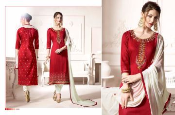 KESSI FABRICS GOLDEN PEARL VOL 3 COTTON EMBROIDERED SALWAR KAMEEZ WHOLESALE SUPPLIER BEST RATE BY GOSIYA EXPORTS SURAT (11)