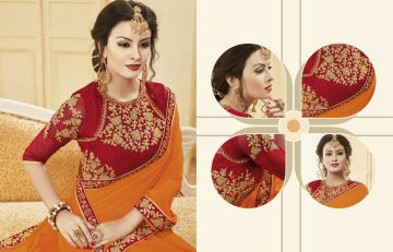 Kessi fabrics kalindi sarees collection BY GOSIYA EXPORTS SURAT (11)