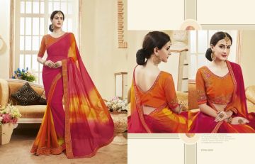 Kessi fabrics kalindi sarees collection BY GOSIYA EXPORTS SURAT (2)
