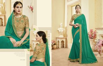 Kessi fabrics kalindi sarees collection BY GOSIYA EXPORTS SURAT (3)