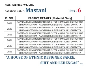 Kessi fabrics mastani lehanga Collection wholesale rate supplier WHOLESALE BTES ARTE BY GOSIYA EXPORTS (8)