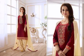 KESSI FABRICS THE FASHION OF PATIYALA 17 CATALOG WHOLESALE COTTON SATIN SUITS WHOLESALE (5)