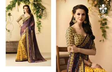 KESSI FABRICS ZANKAR 2 CATALOG GEORGETTE PRINTS PARTY WEAR SAREES COLLECTION WHOLESALE DEALER BEST RATE BY GOSIYA EXPORTS SURAT (8)