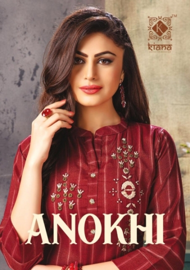 KIANA HOUSE OF FASHION ANOKHI KURTI WITH PANTS PARTYWEAR COLLECTION WHOLESALE DEALER BEST RATE BY GOSIYA EXPORTS SURAT (1)