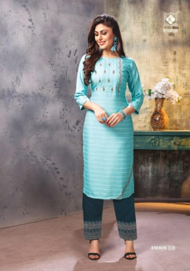 KIANA HOUSE OF FASHION ANOKHI KURTI WITH PANTS PARTYWEAR COLLECTION WHOLESALE DEALER BEST RATE BY GOSIYA EXPORTS SURAT (8)