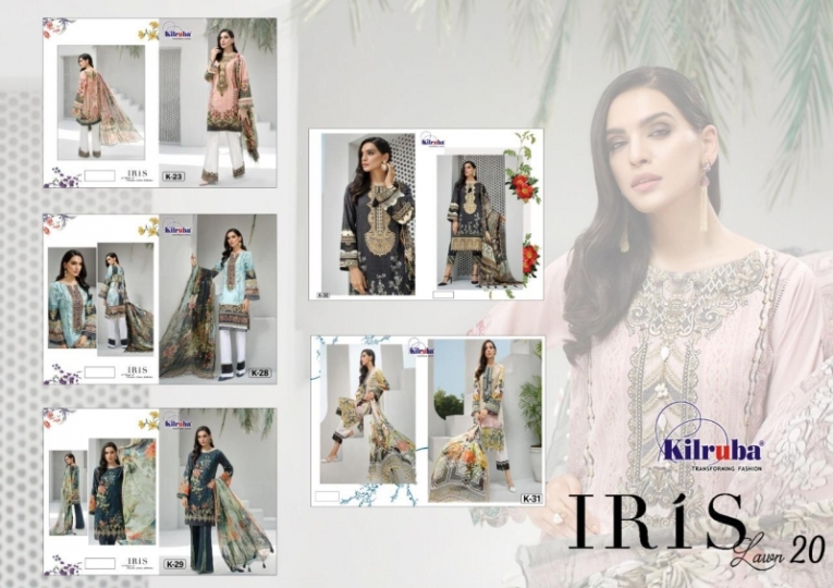 KILRUBA LAUNCHES IRIS LAWN COLLECTION 2020 (8)