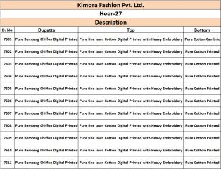 Kimora heer 27 cotton lawn salwar kameez collection BY GOSIYA EXPORTS (23)