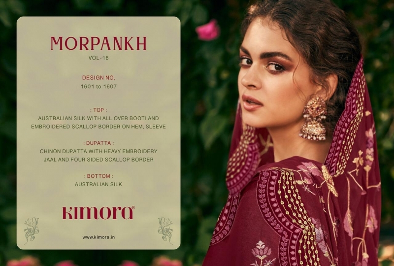 KIMORA MORPANKH 1601-1607 SERIES SILK WORK WHOLESALE RATES SUITS COLLECTION WHOLESALE DEALER BEST RATE BY GOSIYA EXPORTS SURAT (12)