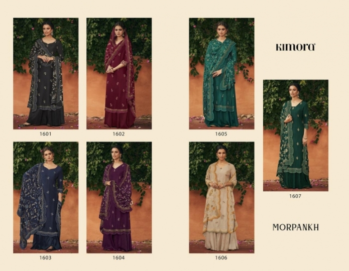 KIMORA MORPANKH 1601-1607 SERIES SILK WORK WHOLESALE RATES SUITS COLLECTION WHOLESALE DEALER BEST RATE BY GOSIYA EXPORTS SURAT (13)