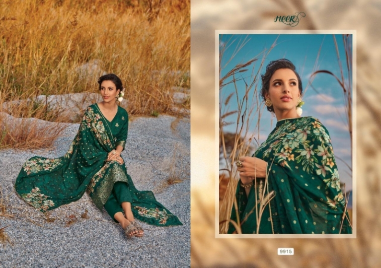 KIMORA RAAG HEER VOL.62 FANCY DESIGNER DRESS MATERIAL WHOLESALE DEALER BEST RATE BY GOSIYA EXPORTS SURAT (4)