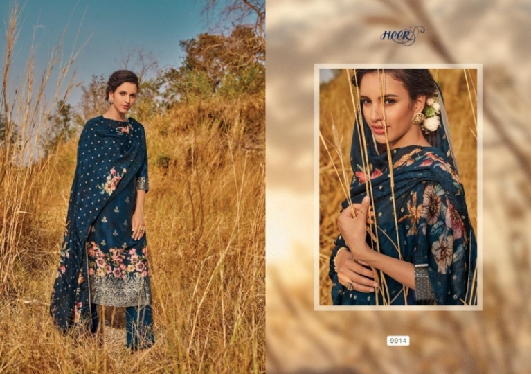 KIMORA RAAG HEER VOL.62 FANCY DESIGNER DRESS MATERIAL WHOLESALE DEALER BEST RATE BY GOSIYA EXPORTS SURAT (6)