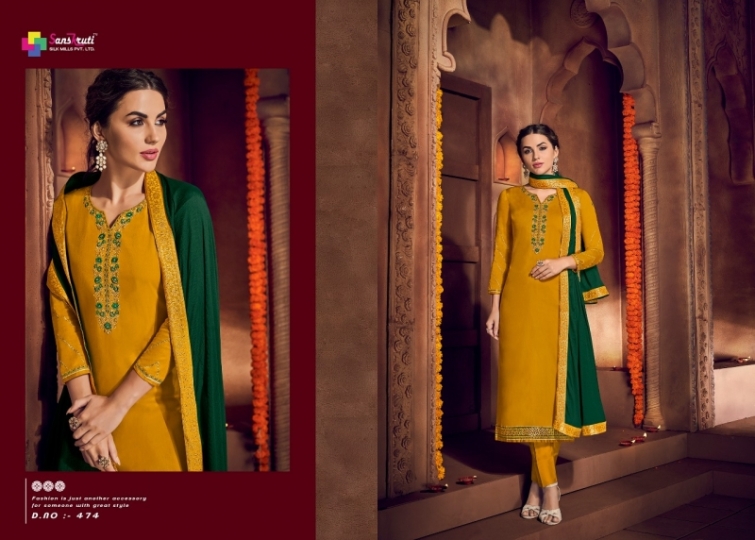 KISHANA VOL 2 BY SANSKRUTI JAM SILK WITH EMBROIDERY SALWAR KAMEEZ WHOLESALE DEALER BEST RATE BY GOSIYA EXPORTS SURAT (6)