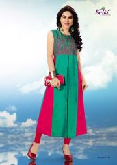 KOIKI BLOSSOM FANCY SILK KURTIS CATALOG IN WHOLESALE BEST RATE BY GOSIYA EXPORTS SUPPLIER (6)