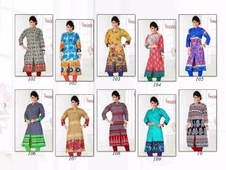 Kriti Trendy prints on cotton kurtis WHOLESALE BEST RATE BY GOSIYA EXPORTS (6)