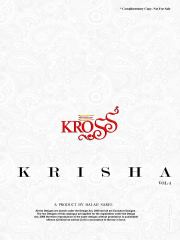 KROSS KRISHA VOL 4 EXCLUSIVE PARTY WEAR DESIGNER SAREE CATALOG IN WHOLESALE BEST RAET BY GOSIYA EXPORTS SURAT (9)