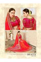 KROSS KRISHNA VOL 3 SILK FANCY DESIGNER WORK SAREES CATALOG WHOLESALE BEST RATE BY GOSIYA EXPORTS SURAT (20)