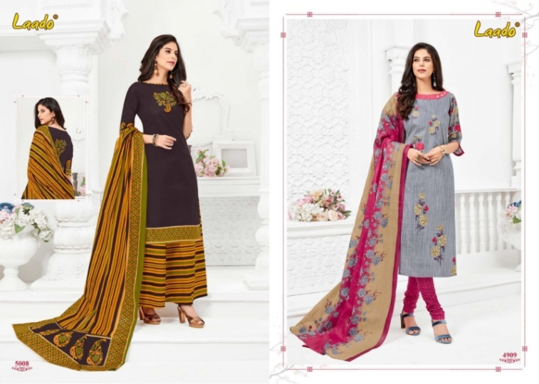 LAADO PRESENTS LAADO VOL 50 COTTON FABRIC DRESS MATERIAL AT WHOLESALE BEST RATE BY GOSIYA EXPORTS SURAT (8)
