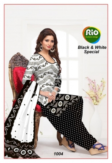 LAADO PRESENTS RIO BLACK AND WHITE COTTON  (11)