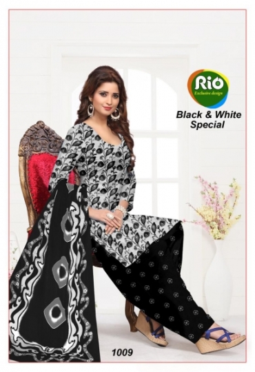 LAADO PRESENTS RIO BLACK AND WHITE COTTON  (7)