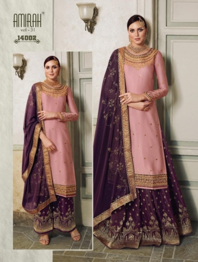 AMIRAH VOL.31 MODAL SATIN HEAVY DRESS MATERIAL FOR WEDDING COLLECTION  WHOLESALE DEALER BEST RATE BY GOSIYA EXPORTS SURAT (2)