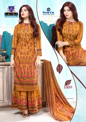 LASSA INSTA COTTON DRESS MATERIAL BEST COLLECTION ONLINE DEALER WHOLESALE DEALER BEST RATE BY GOSIYA EXPORTS SURAT (10)