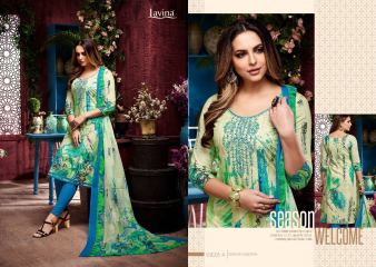 LAVINA FASHION LAVINA VOL 69 COTTON NECK EMBROIDERED WHOLESALER BEST RATE BY GOSIYA EXPORTS SURAT (9)