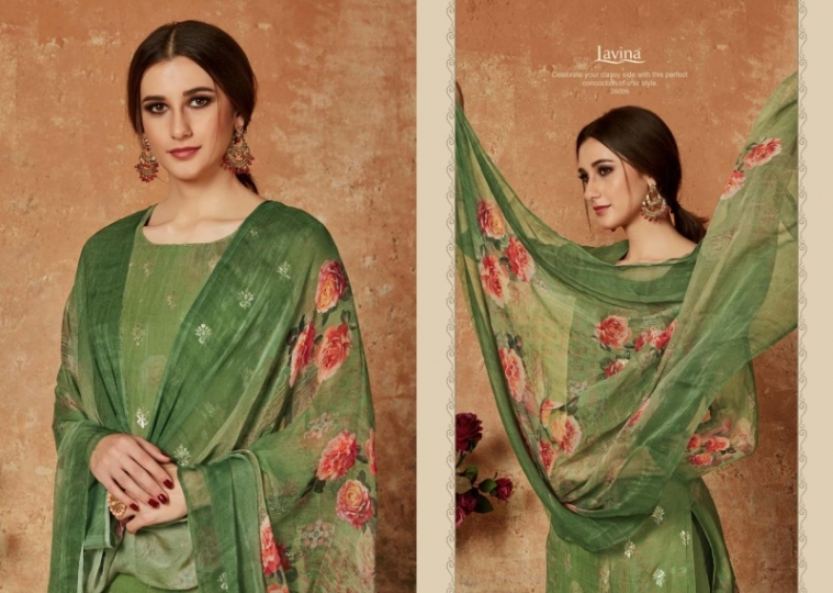 LAVINA VOL 26 GEORGETTE FABRIC WITH DIGITAL PRINTS SALWAR SUIT WHOLESALE DEALER BEST RATE BY GOSIYA EXPORTS SURAT (12)