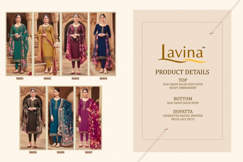 LAVINA VOL 96 GIA CRAPE WITH EMBROIDERY CHUDIDAR SALWAR KAMEEZ SELLER WHOLESALE DEALER BEST RATE BY GOSIYA EXPORTS SURAT (7)