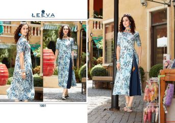 LEEVA IMPRESS VOL 1 CATALOGUE PARTY WEAR KURTIES WHOLESALE DEALER BEST RATE BY GOSIYA EXPORTS SURAT (2)