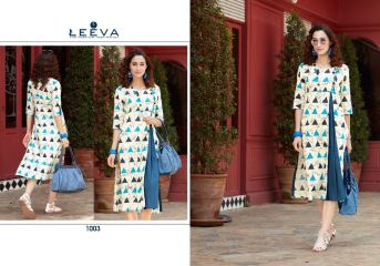 LEEVA IMPRESS VOL 1 CATALOGUE PARTY WEAR KURTIES WHOLESALE DEALER BEST RATE BY GOSIYA EXPORTS SURAT (4)