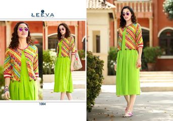 LEEVA IMPRESS VOL 1 CATALOGUE PARTY WEAR KURTIES WHOLESALE DEALER BEST RATE BY GOSIYA EXPORTS SURAT (5)