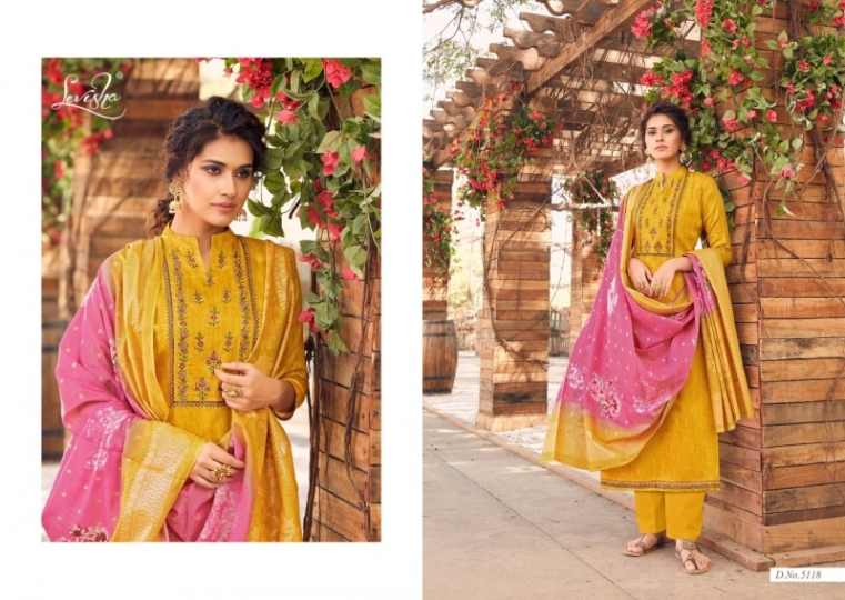 LEVISHA PRESENTS REENAZ SATIN COTTON PRINTED DAILYWEAR DRESS MATERIAL WHOLESALE DEALER BEST RATE BY GOSIYA EXPORTS SURAT (1 (518)