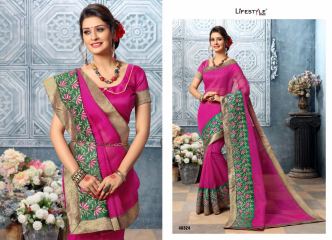 LIFESTYLE BY APPLIC COTTON VOL 5 CATALOGUE COTTON WEAVING SAREES WHOLESALE BEST RATE BY GOSIYA EXPORTS SURAT (4)